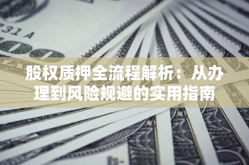 武汉股权质押全流程解析：从办理到风险规避的实用指南