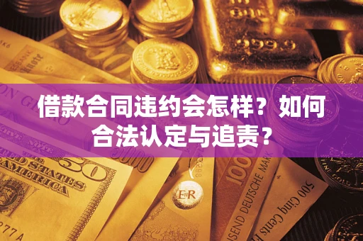 武汉借款合同违约会怎样？如何合法认定与追责？