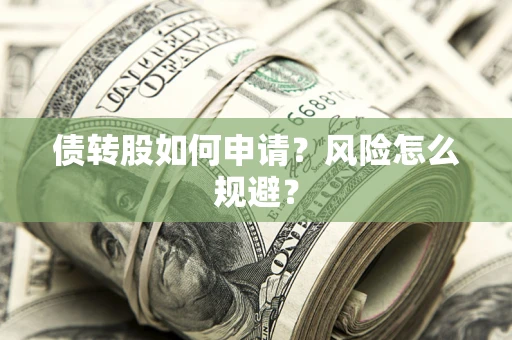 武汉债转股如何申请？风险怎么规避？