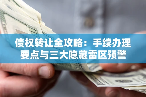 武汉债权转让全攻略：手续办理要点与三大隐藏雷区预警