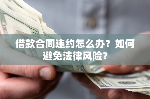 武汉借款合同违约怎么办？如何避免法律风险？