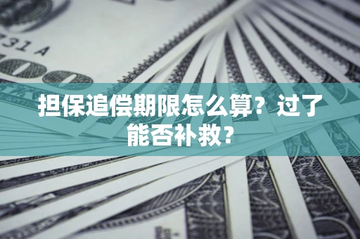 武汉担保追偿期限怎么算？过了能否补救？