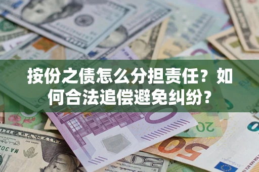 武汉按份之债怎么分担责任？如何合法追偿避免纠纷？