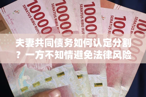 武汉夫妻共同债务如何认定分割？一方不知情避免法律风险必看！